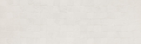 Faïence Effet Béton Blanc Mat en Mosaïque 6100BM
